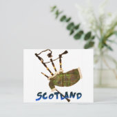 Carte Postale Scotland Bagpipes (Debout devant)