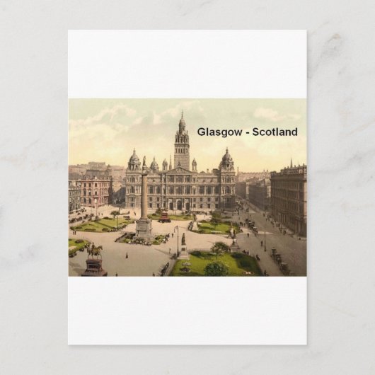 Carte Postale Scotland Glasgow George Carré (St.K.) (Devant)
