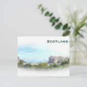 Carte Postale Scotland Vintage Tourism Travel Ajouter (Debout devant)