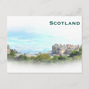 Carte Postale Scotland Vintage Tourism Travel Ajouter