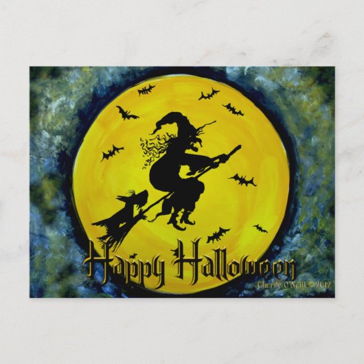 Carte Postale Scottie moon (Devant)