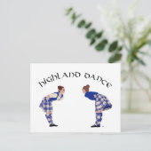Carte Postale Scottish Highland Dance Reel (Debout devant)
