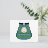 Carte Postale Scottish Kilt (Debout devant)