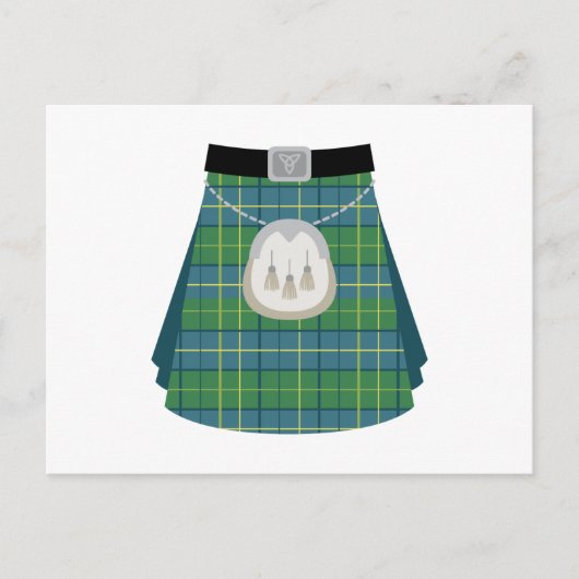 Carte Postale Scottish Kilt (Devant)