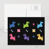 Carte Postale Scottish Terrier (Devant / Derrière)