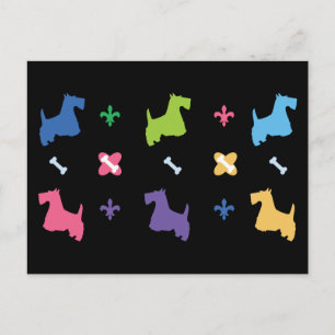 Carte Postale Scottish Terrier