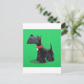 Carte Postale Scottish Terrier (Debout devant)