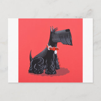 Carte Postale Scottish Terrier