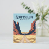 Carte Postale Scottsbluff États-Unis (Debout devant)