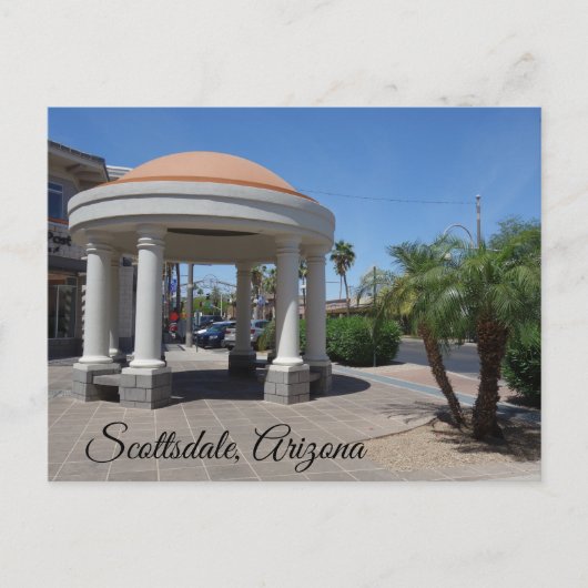 Carte Postale Scottsdale, Arizona Art District (Devant)