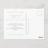 Carte postale Scottsdale Bachelorette (Dos)