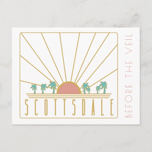 Carte postale Scottsdale Bachelorette (Devant)