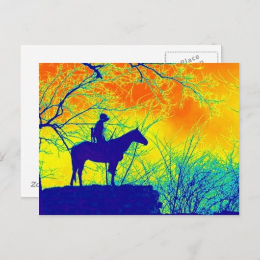 Carte Postale "Scout" (Devant / Derrière)