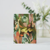 Carte Postale Scrabe de la jungle (Debout devant)