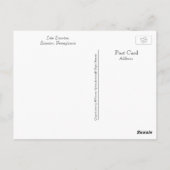 Carte postale Scranton Lake PA-Winter (Dos)