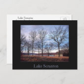 Carte postale Scranton-Lake Scranton (Devant / Derrière)