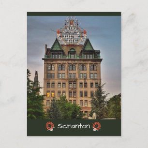 Carte postale Scranton PA - La ville électrique