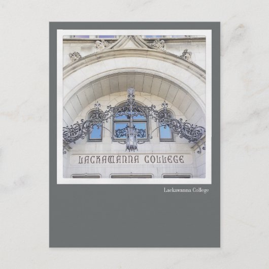 Carte postale Scranton PA Lackawanna College (Devant)