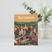 Carte Postale Scranton, Pennsylvanie (Debout devant)