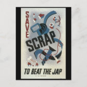 Carte Postale Scrap Metal World War 2 (Devant)