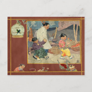 Carte Postale Scrapbook oriental