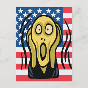 Carte Postale Scream American