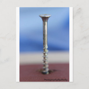 Carte Postale Screw