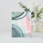 Carte Postale Scribe en pastel - aquarelle (Debout devant)