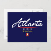 Carte Postale Script Atlanta (Devant / Derrière)