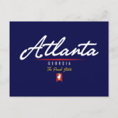 Carte Postale Script Atlanta (Devant)