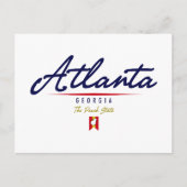 Carte Postale Script Atlanta (Devant)