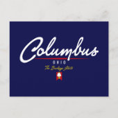 Carte Postale Script Columbus (Devant)