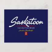 Carte Postale Script de Saskatoon (Devant)