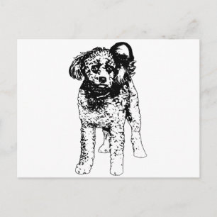Carte Postale Script de sourire d'hiver