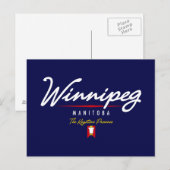 Carte Postale Script de Winnipeg (Devant / Derrière)