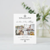 Carte Postale Script décontracté 5 Photos Ornate Moving Faire-pa (Debout devant)