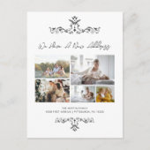 Carte Postale Script décontracté 5 Photos Ornate Moving Faire-pa (Devant)