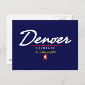 Carte Postale Script Denver (Devant / Derrière)