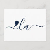 Carte Postale Script élégant Kamala Harris pour président (Devant)