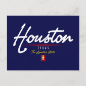 Carte Postale Script Houston (Devant)