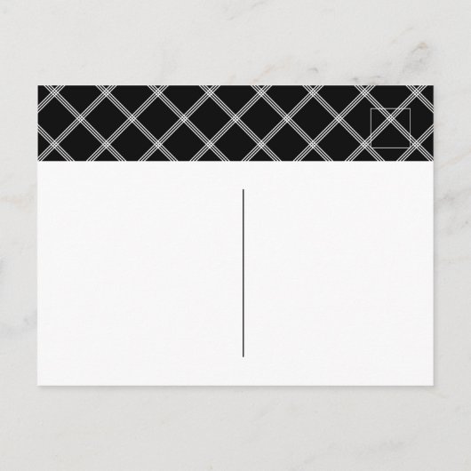 Carte Postale Script moderne J'ai déplacé Faire-part de déplacem (Dos)