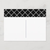 Carte Postale Script moderne Nouvelle maison Moteur Faire-part P (Dos)