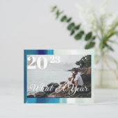 Carte Postale Script Moderne Quelle photo encadrée d'un an (Debout devant)