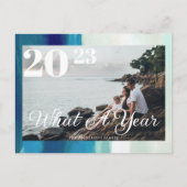 Carte Postale Script Moderne Quelle photo encadrée d'un an (Devant)