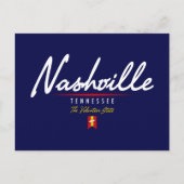Carte Postale Script Nashville (Devant)