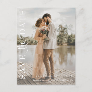 Carte Postale Script romantique   Calligraphie Enregistrer la da