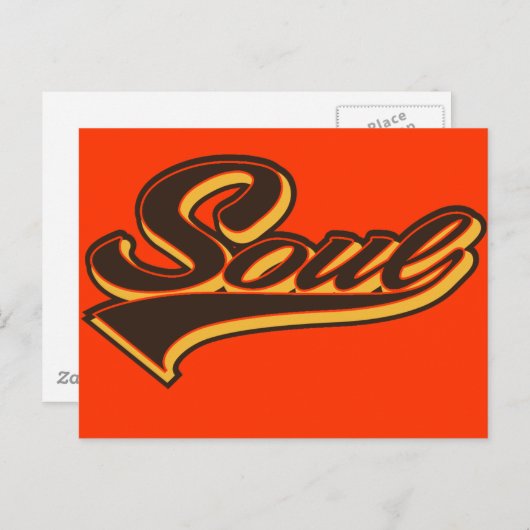 Carte Postale Script Soul (Devant / Derrière)