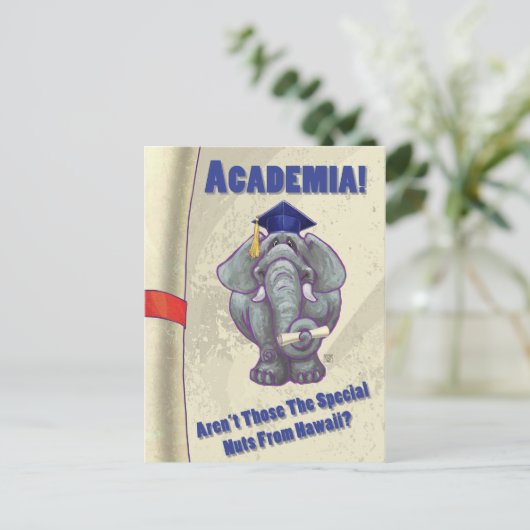 Carte Postale Scroll universitaire (Debout devant)