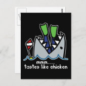 Carte Postale Scuba (Devant / Derrière)