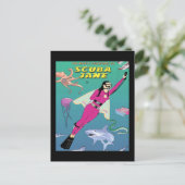 Carte postale Scuba Jane (Debout devant)